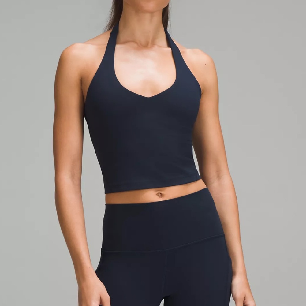 lululemon Align Halter Top in True Navy